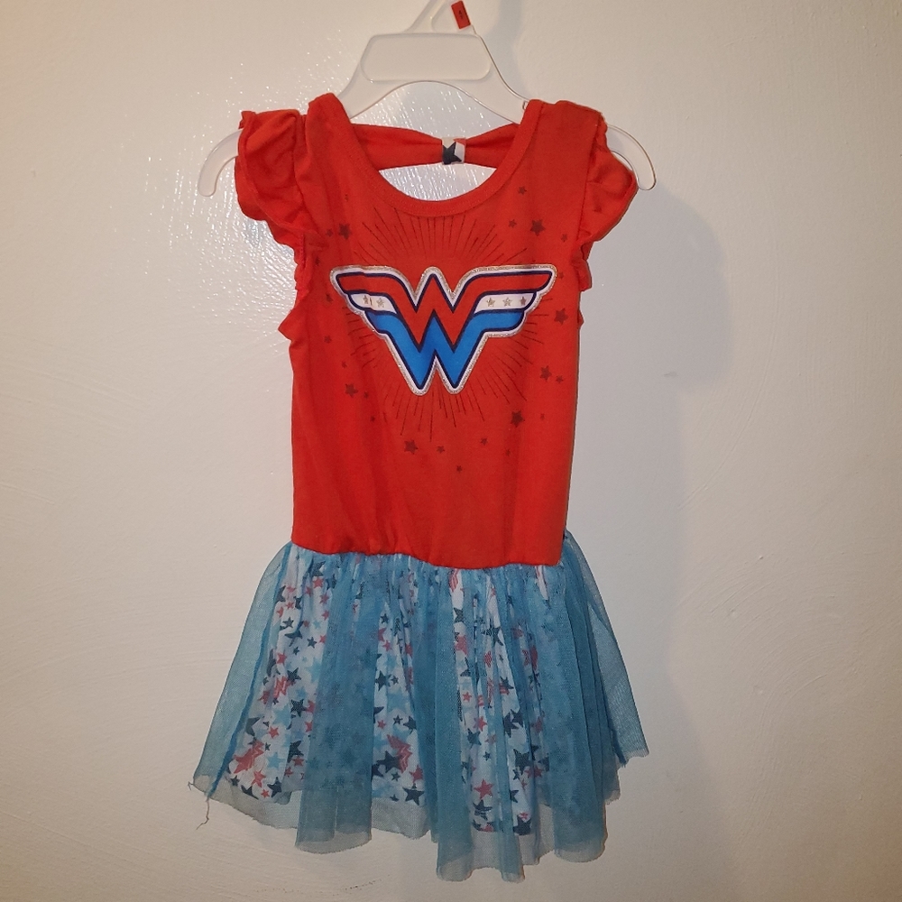 5/$30 Pre❤d wonder woman dress